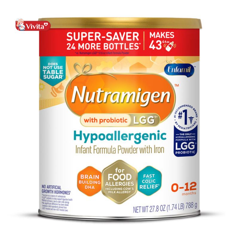 Thông tin Sữa Nutramigen A+ LGG