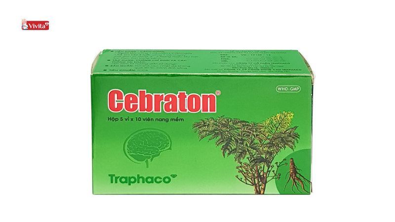 Thuốc bổ não Cebraton Traphaco