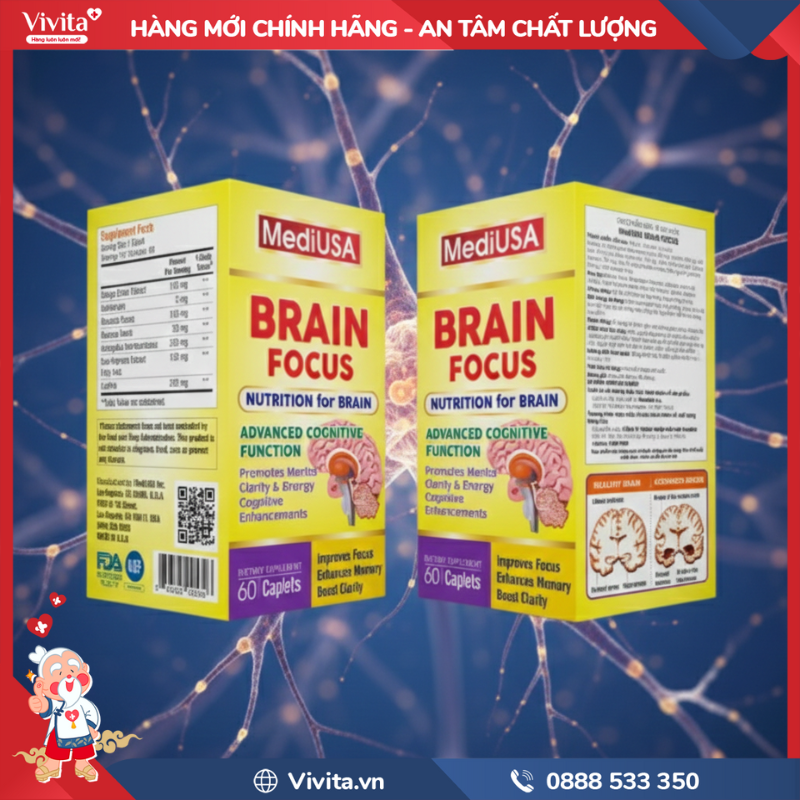 MediUSA Brain Focus có tốt không