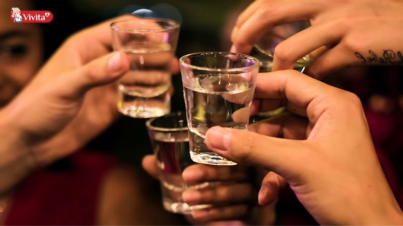 Các lưu ý khi uống rượu 