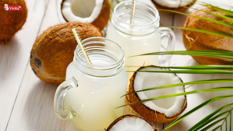 Cách uống nước dừa giảm cân