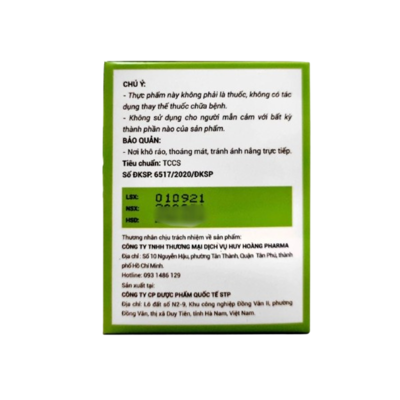 Infopsy Cốm Hỗ Trợ Bổ Sung Chất Xơ, Cải Thiện Tiêu Hóa (Hộp 20 gói x 3g)