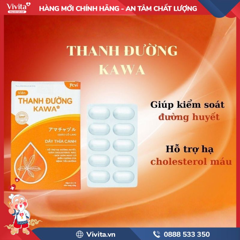 Công dụng của Thanh Đường Kawa  