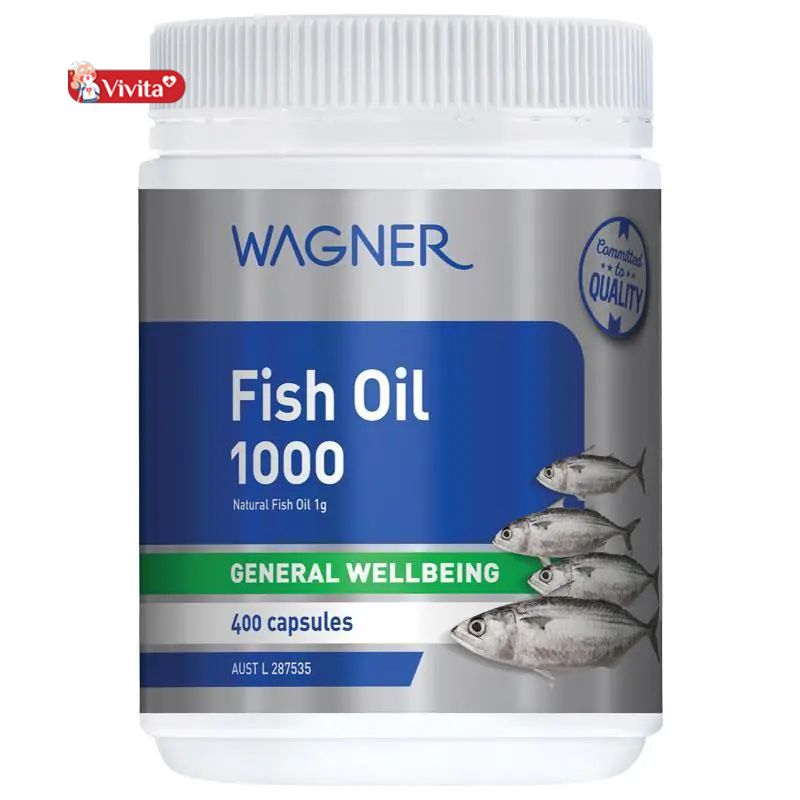 Dầu cá bổ não Wagner Fish Oil 1000mg