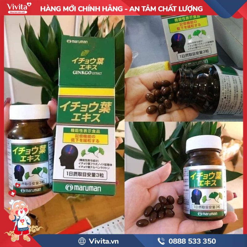 Maruman DHA Ginkgo chính hãng