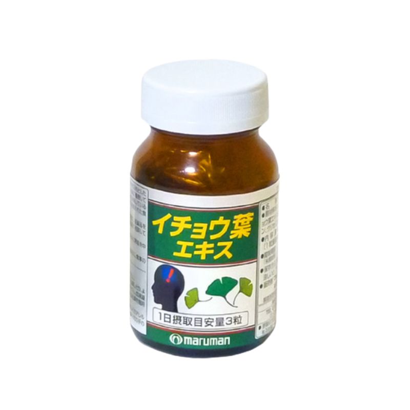 Maruman DHA Ginkgo Viên Uống Hỗ Trợ Cải Thiện Trí Nhớ, Hỗ Trợ Tăng Tuần Hoàn Máu, Tăng Khả Năng Tập Trung (lọ 100 viên)