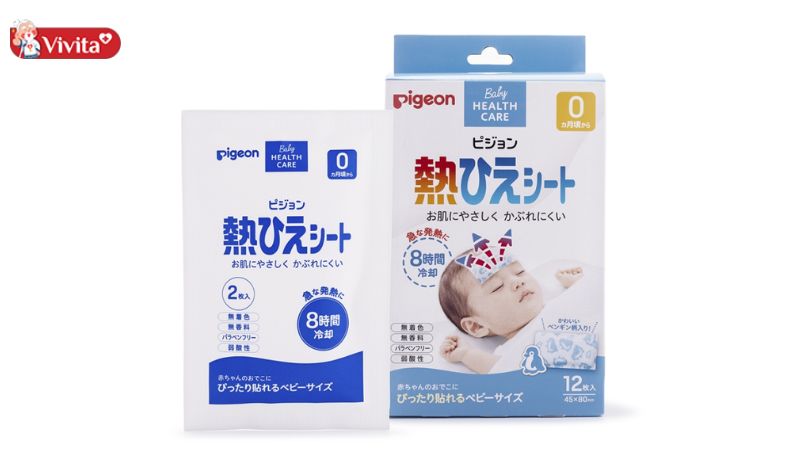 miếng dán hạ sốt của nhật