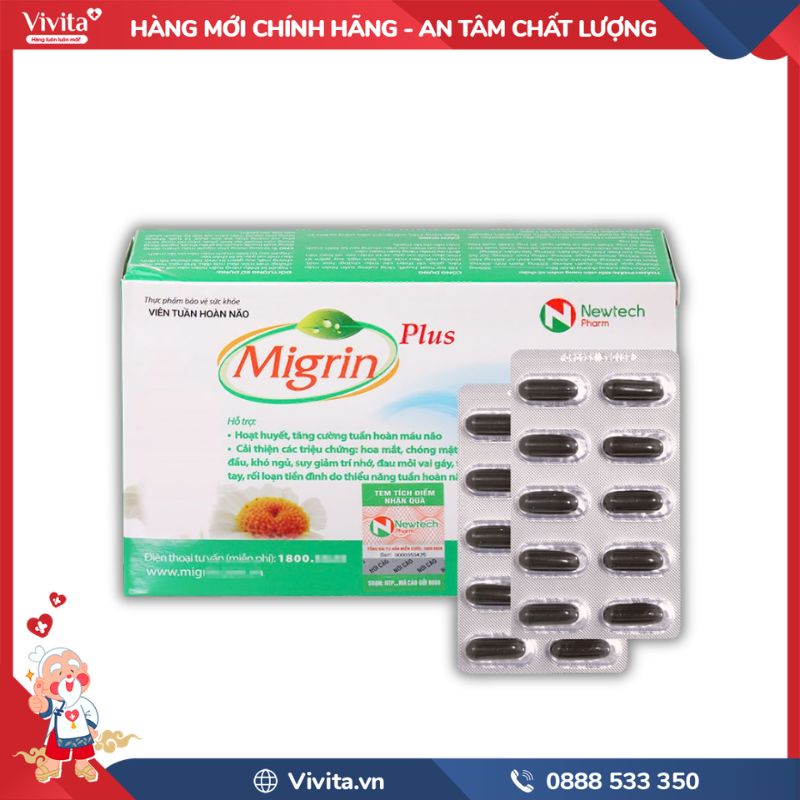 Migrin Plus CVI chính hãng