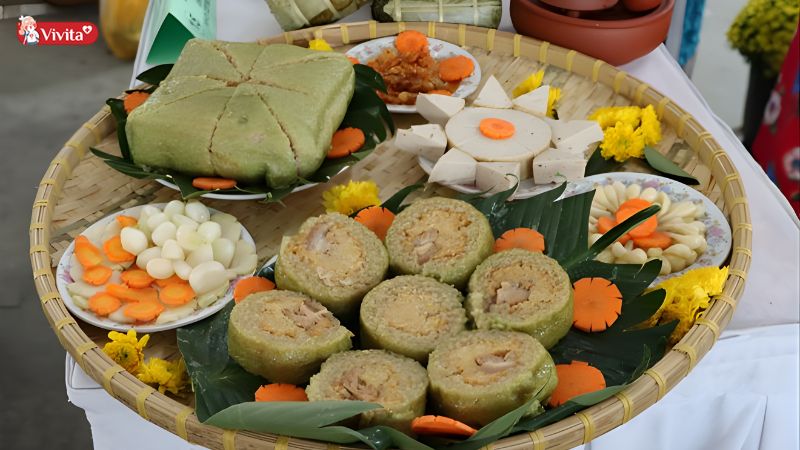 Một miếng bánh chưng có bao nhiêu calo?