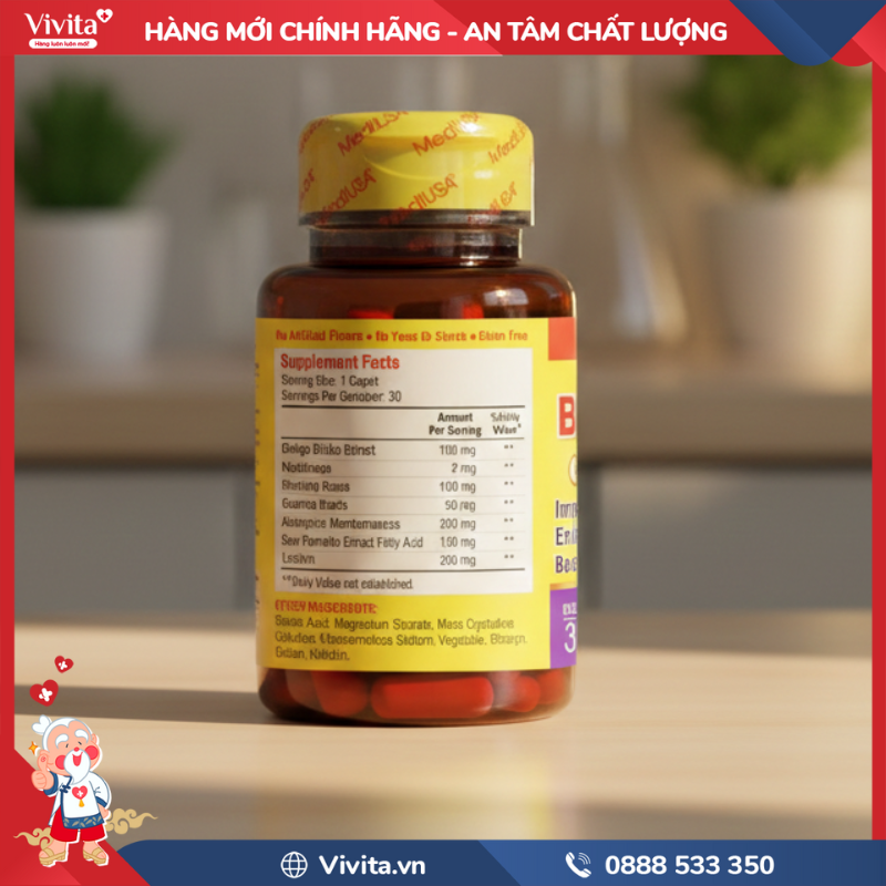 Thành phần của MediUSA Brain Focus 