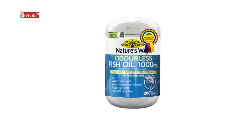 DHA Nature’s Odourless Fish Oil 1000mg
