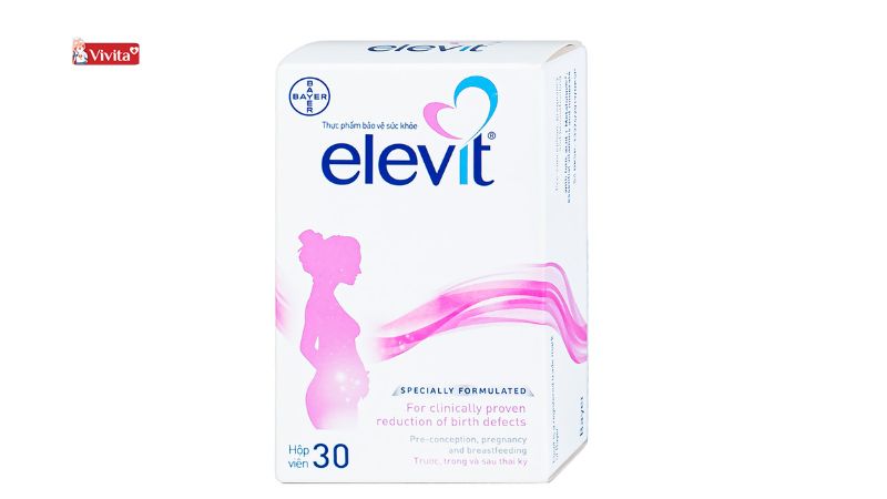 Elevit Bayer Vitamin Tổng Hợp Cho Bà Bầu