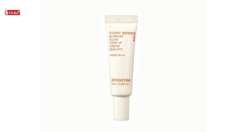 Kem chống nắng Innisfree Cherry Blossom Skin-Fit Tone-up Cream SPF50+