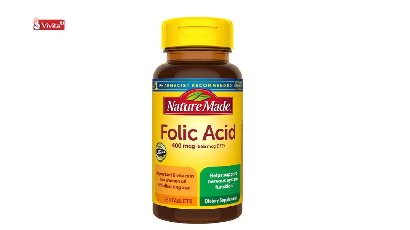 Viên uống Acid Folic Nature Made