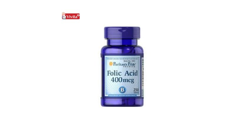Viên uống Puritan’s Pride Premium folic acid