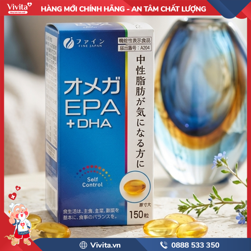 Cách dùng FFC Omega EPA+DHA Fine Japan