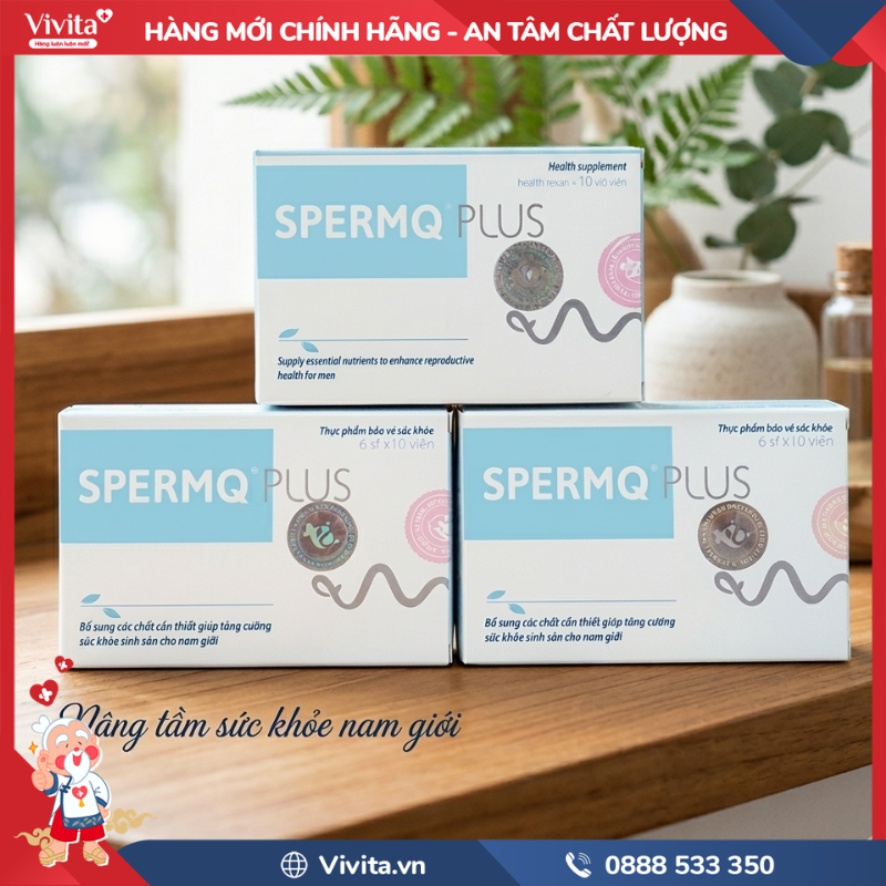 Cách dùng Spermq Plus