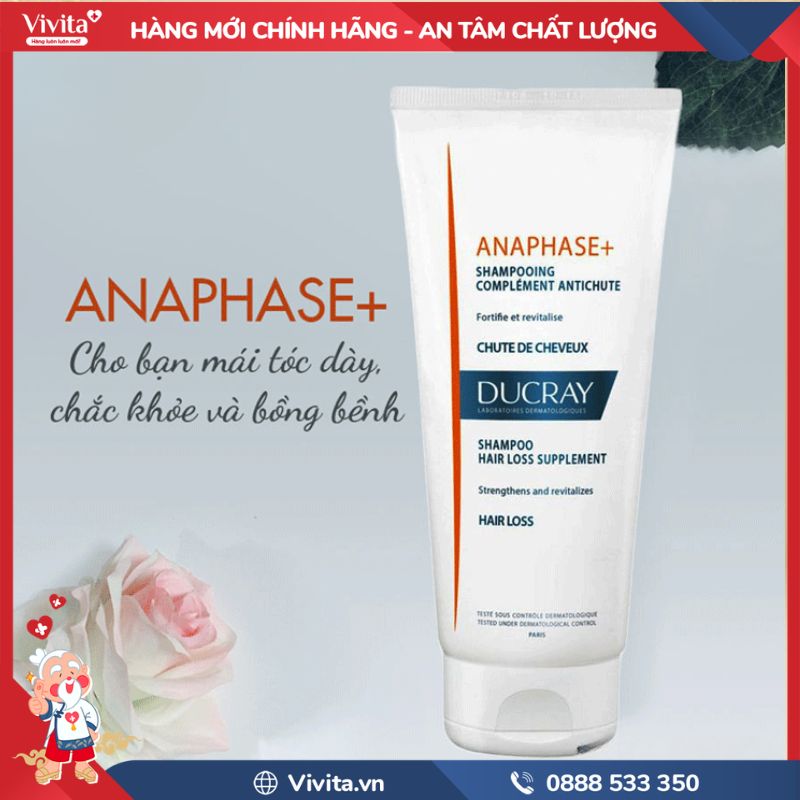 Công dụng của Ducray Anaphase+ Shampoo  