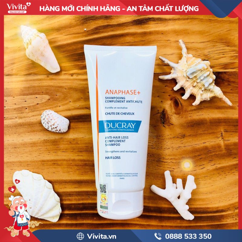 Ducray Anaphase+ Shampoo chính hãng