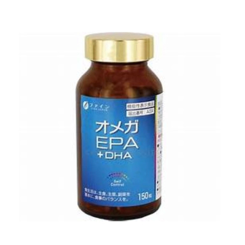 FFC Omega EPA+DHA Fine Japan Nhật Bản Viên Uống Hỗ Trợ Giảm Mỡ Máu Và Tăng Cường Sức Khỏe (Hộp 150 viên)