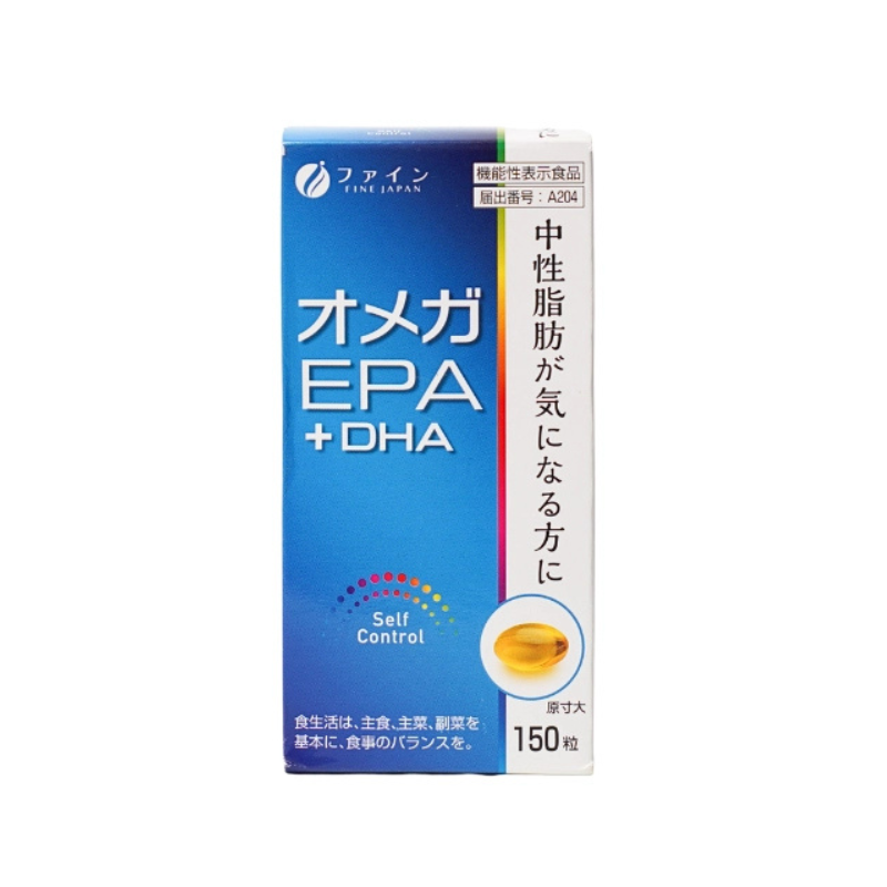FFC Omega EPA+DHA Fine Japan Nhật Bản Viên Uống Hỗ Trợ Giảm Mỡ Máu Và Tăng Cường Sức Khỏe (Hộp 150 viên)