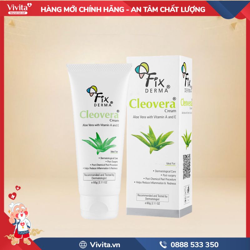 FixDerma Cleovera Cream chính hãng