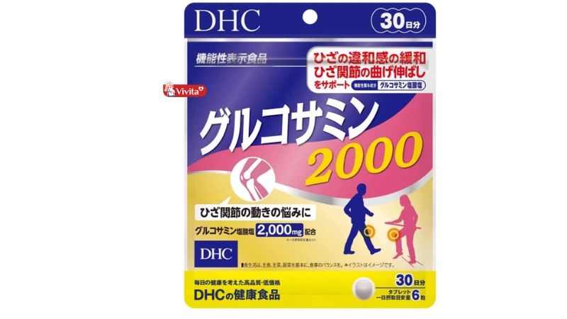 Glucosamine DHC 2000mg 180 viên