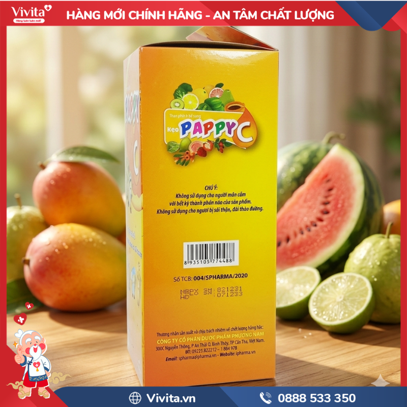 Kẹo Pappy C có tốt không