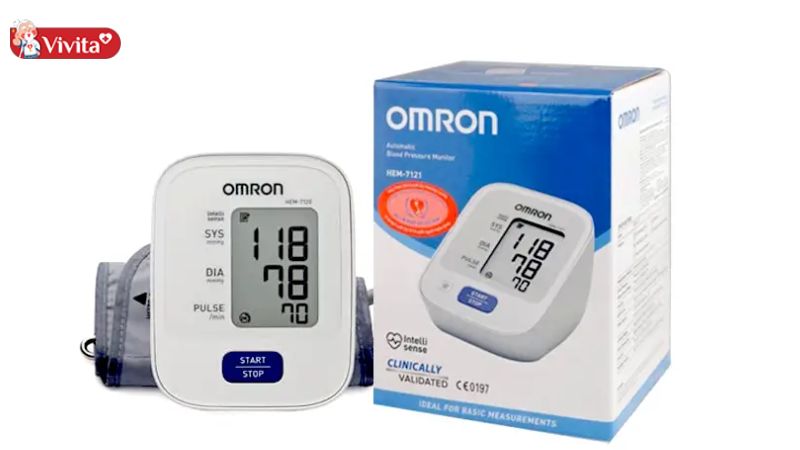 Máy đo huyết áp bắp tay Omron HEM-7120