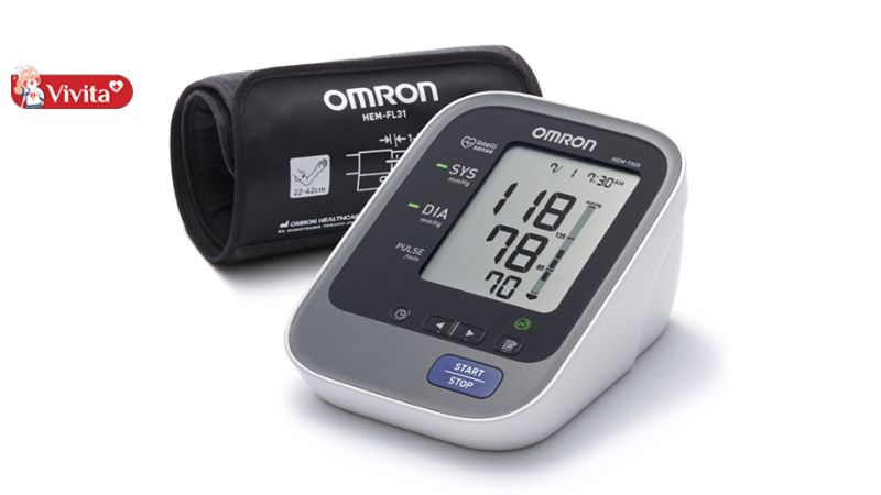  Máy đo huyết áp bắp tay omron HEM-7320