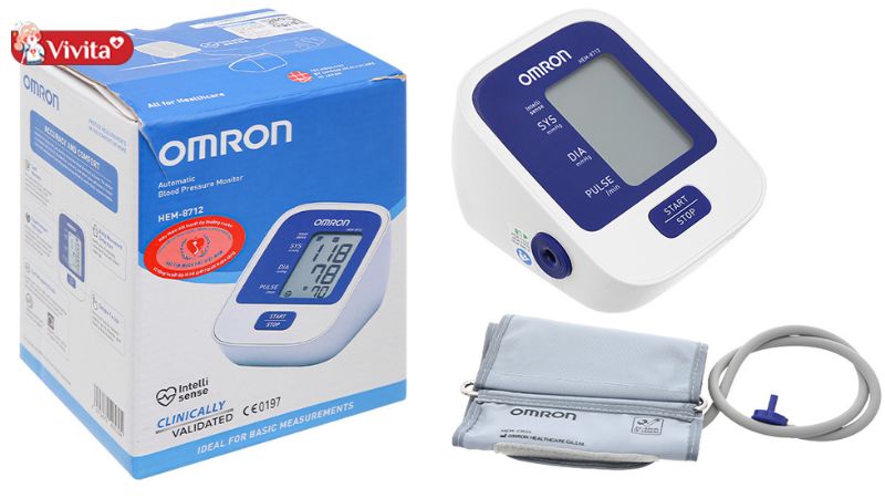 Máy đo huyết áp bắp tay Omron HEM-8712