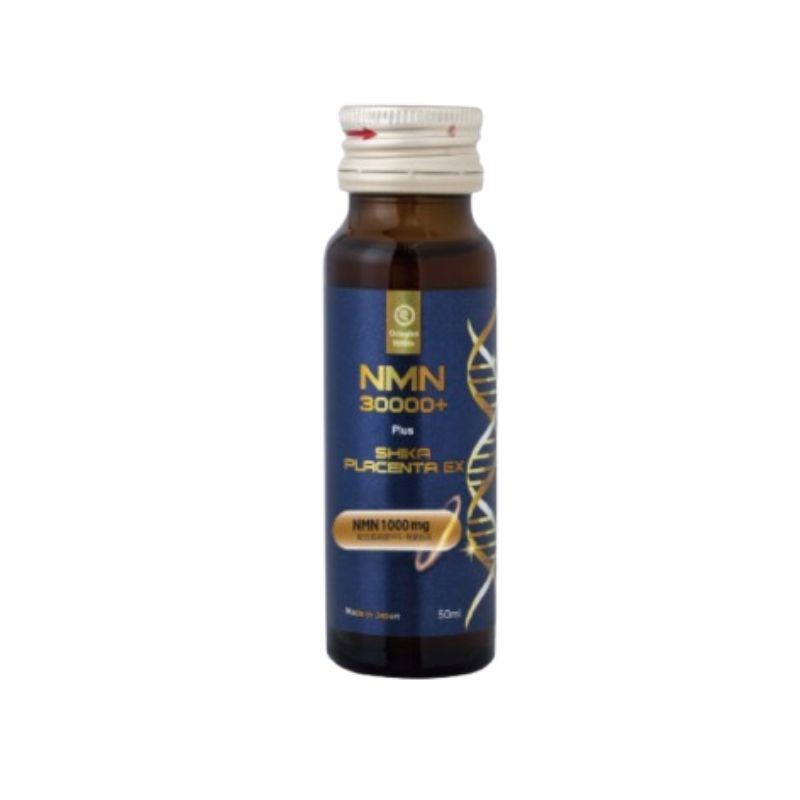 NMN 30000+ Plus Shika Placenta EX Hỗ Trợ Làm Đẹp Da, Trắng Da, Tăng Cường Nội Tiết Tố Nữ (50ml X 10 chai)