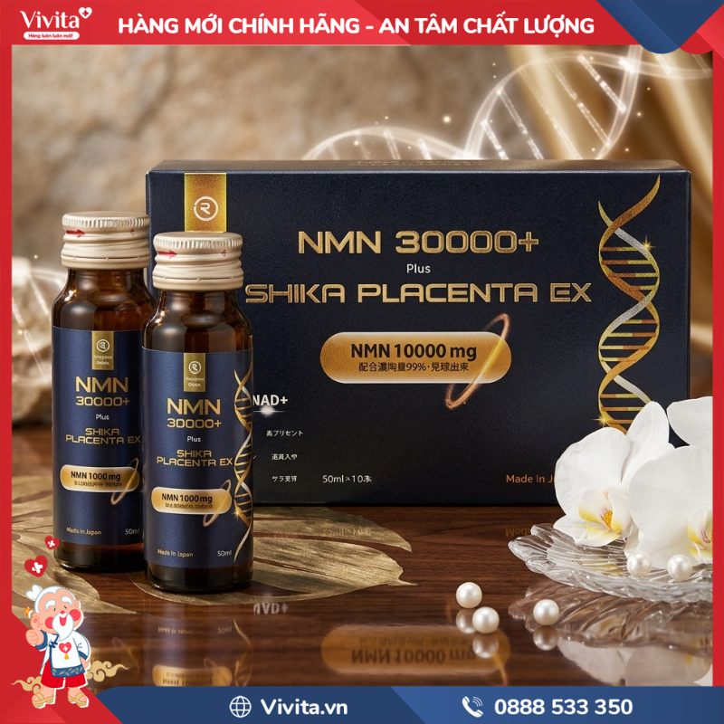 NMN 30000+ Plus Shika Placenta EX