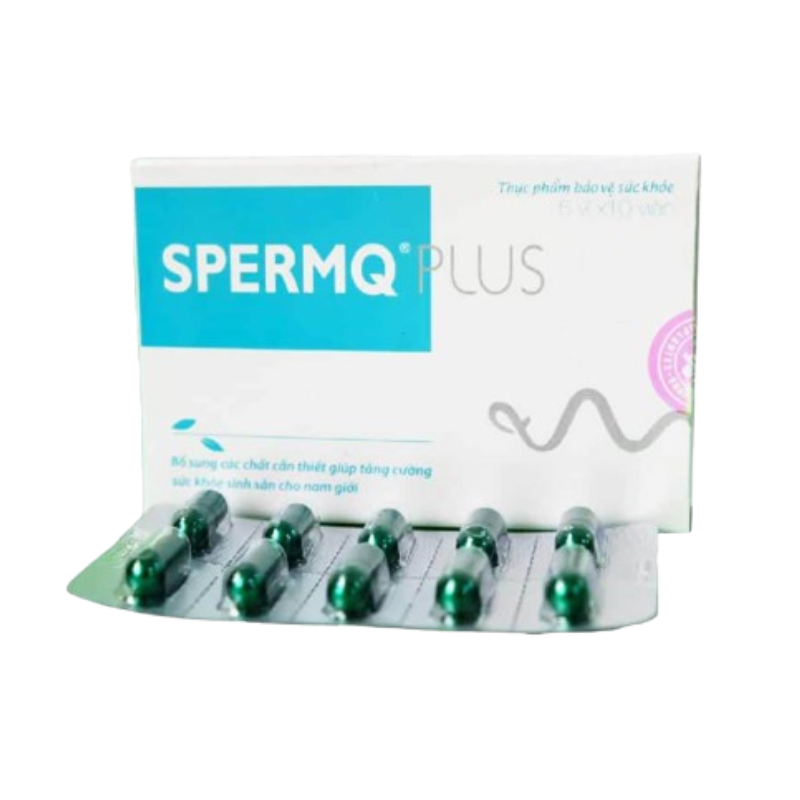 Viên Uống Spermq Plus Hỗ Trợ Các Chất Cần Thiết Giúp Tăng Trưởng Sức Khỏe Sinh Sản Nam Giới