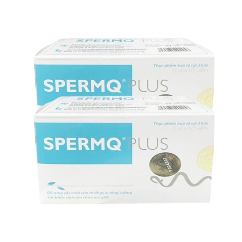 Viên Uống Spermq Plus Hỗ Trợ Các Chất Cần Thiết Giúp Tăng Trưởng Sức Khỏe Sinh Sản Nam Giới