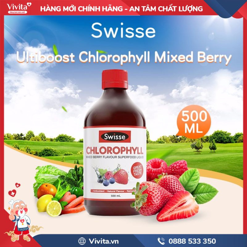 Chlorophyll Mixed Berry có tốt không