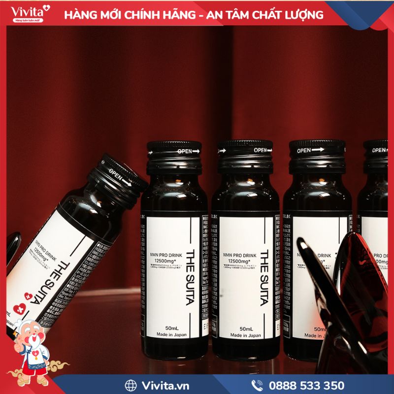 The Suita NMN Pro Drink 12500mg chính hãng