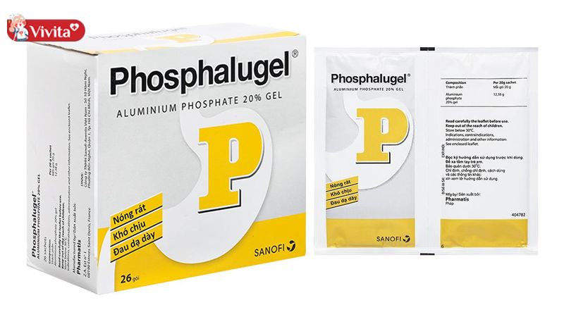 Thuốc trị loét dạ dày Phosphalugel