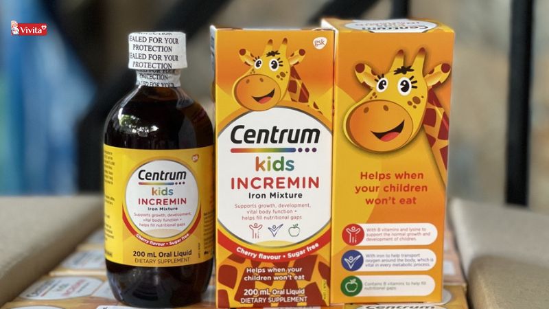 Centrum Kids hỗ trợ ăn ngon miệng ở trẻ