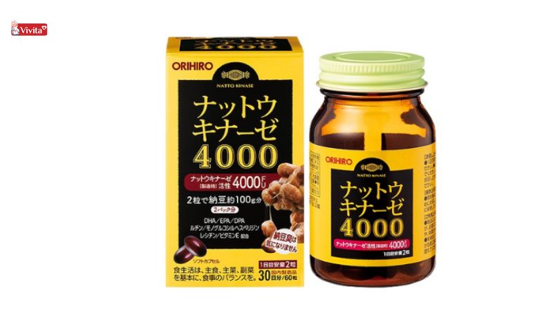 Thuốc bổ não Orihiro Nattokinase