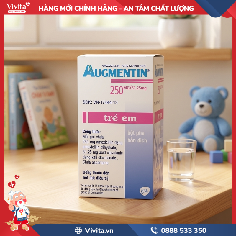 Augmentin 250mg/31.25mg là gì