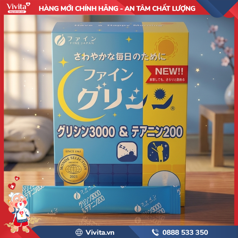 Cách dùng Fine Japan Glycine & Theanine