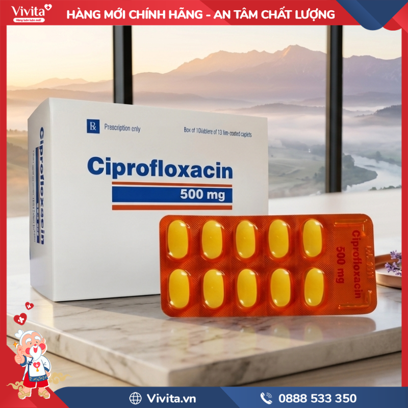 Ciprofloxacin 500mg là gì