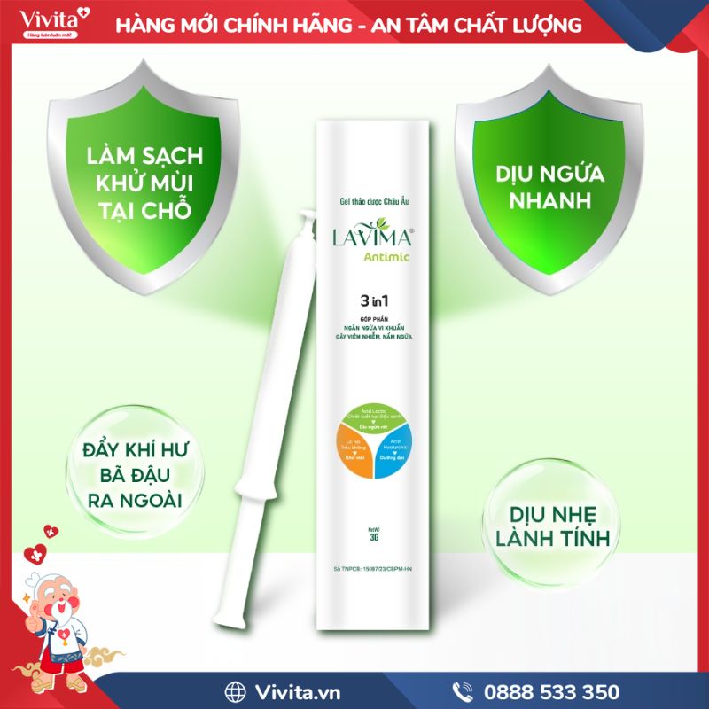 Công dụng của Lavima Antimic