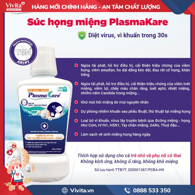 Công dụng của PlasmaKare