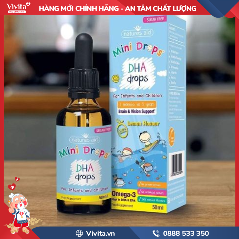 DHA Mini Drops chính hãng