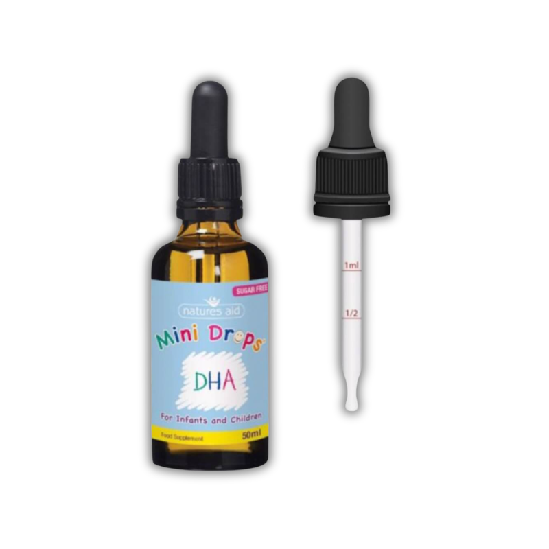 DHA Mini Drops Anh Quốc Hỗ Trợ Phát Triển Não Bộ Và Cải Thiện Thị Lực Cho Trẻ (Chai 50ml)