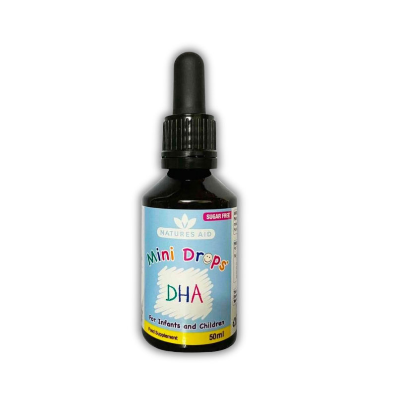 DHA Mini Drops Anh Quốc Hỗ Trợ Phát Triển Não Bộ Và Cải Thiện Thị Lực Cho Trẻ (Chai 50ml)