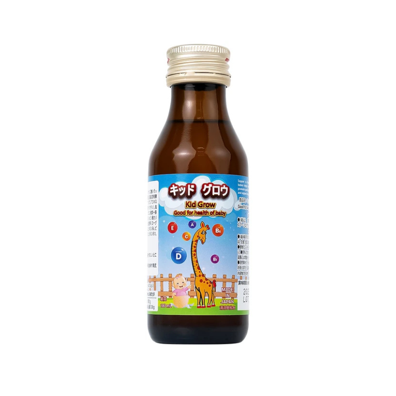 Kid Grow Kenko Nhật Bản bổ sung chất xơ, hỗ trợ tiêu hóa và tăng cường đề kháng cho trẻ (Chai 100ml)