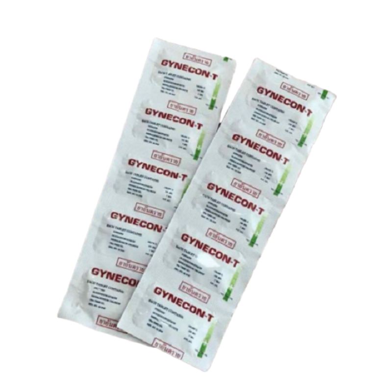 Viên đặt Gynecon Thái Lan Hỗ Trợ Cải Thiện Tình Trạng Viêm Nhiễm, Nấm Ngứa (Hộp 20 vỉ x 5 viên)
